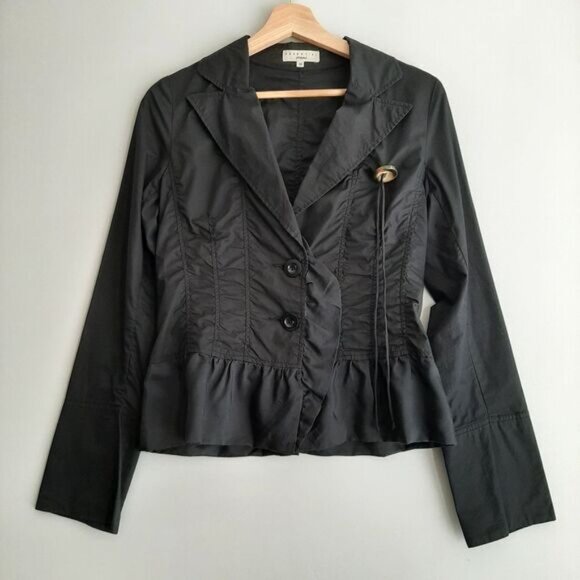 ESSENTIEL ANTWERP Blazer Jacket Black Sz 8 | Eur 38 - Picture 2 of 14